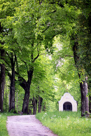 old chapels in bad toelz - bavariaの写真素材