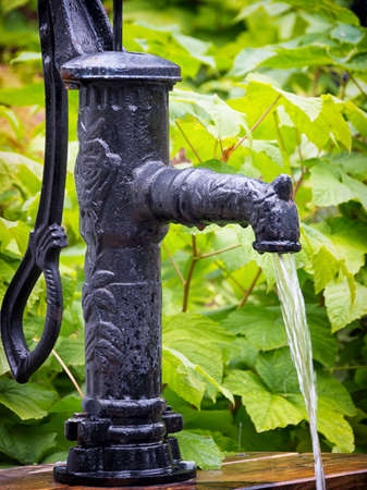 old well at a farmの写真素材