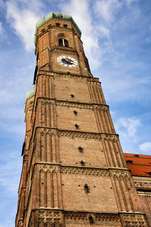 Munich Cathedral - Liebfrauenkirche in Munich - germanyの写真素材