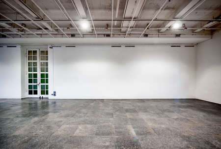 modern empty corridor - background - photo