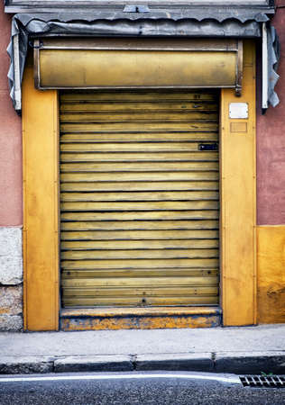 old store front - nice facadeの写真素材