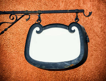 old ornate store sign - photoの写真素材