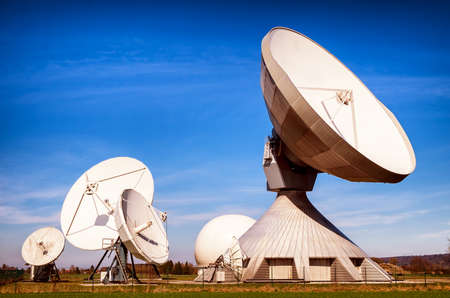 modern satellite dish - radio telescope