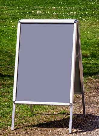 empty menu board - space for textの写真素材