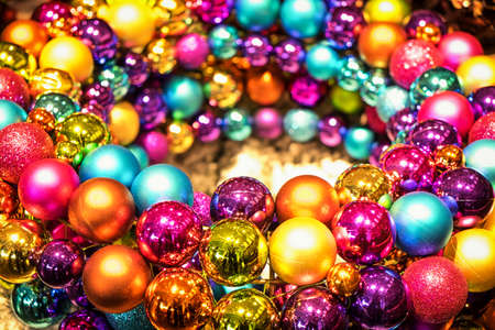christmas bauble - christmas decoration - closeup