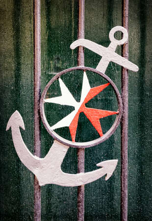 old coat of arms of maltaの写真素材