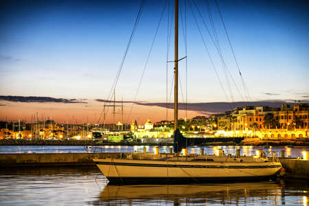 harbor of valletta - malta