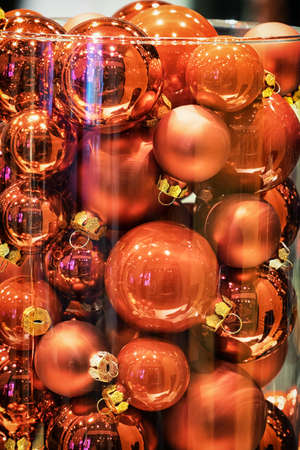 christmas bauble - christmas decoration - closeupの写真素材