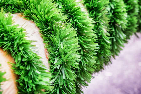 typical bavarian maypole - closeup - photoの写真素材