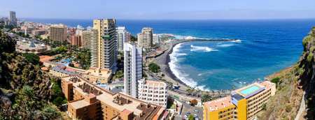 puerto de la cruz - tenerife - spainの写真素材