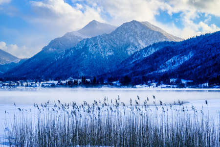 schliersee lake in bavaria - germanyの写真素材