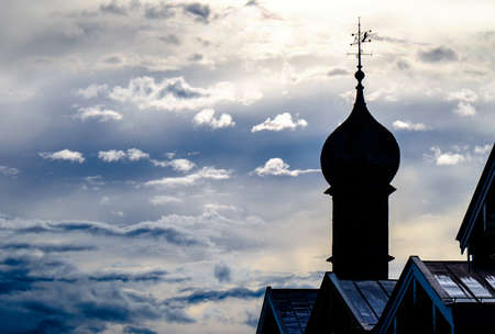 old town of the famous village bad toelz in bavaria - germanyの写真素材