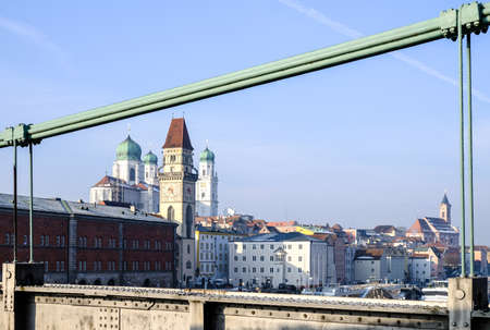 old town of the famous bavarian village passau