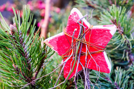 christmas bauble - christmas decoration - closeupの写真素材