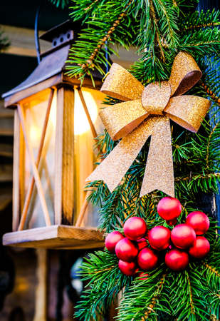 christmas decoration - nice bow - photoの写真素材