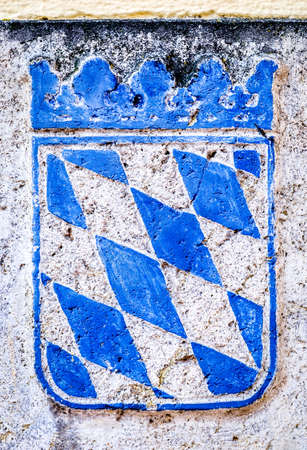 coat of arms of bavaria - germanyの写真素材