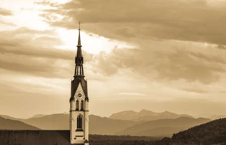 old town of the famous village bad toelz in bavaria - germanyの写真素材