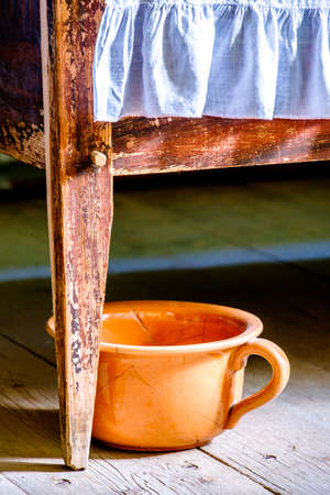 old bedroom at a farmの写真素材