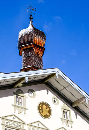old town of bad toelz - bavariaの写真素材