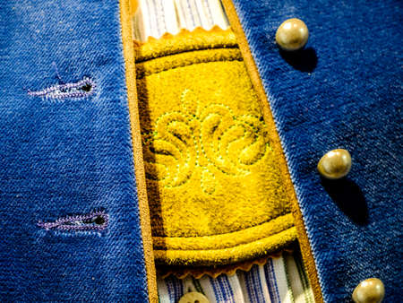 part of a typical bavarian clothing (lederhose - krachlederne)