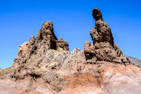 pico del teide - spain's highest mountain in tenerife - canariesの写真素材