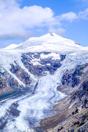 grossglockner mountain in austria - hohe tauernの写真素材