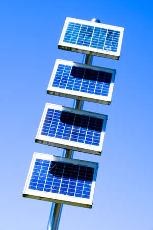 modern solar panel - solar cellの写真素材