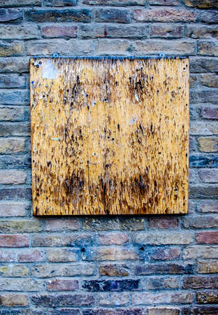 old blank board with space for textの写真素材