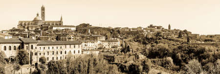 Cattedrale di Santa Maria Assunta - in Siena - italyの写真素材