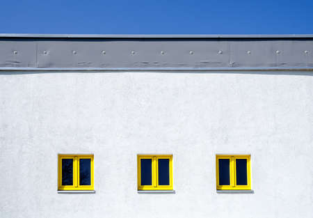 part of a modern plattenbauの写真素材