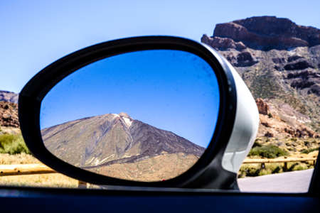 pico del teide - spain's highest mountain in tenerife - canariesの写真素材