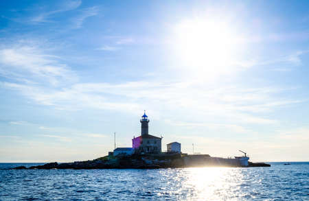 old lighthouse in rovinj - croatia