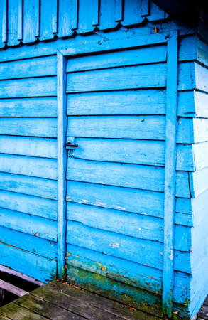 old wooden front door - photoの写真素材