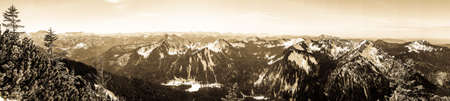 hirschberg mountain in the bavarian alpsの写真素材