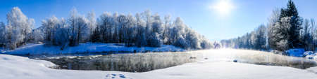 isar river in winter - isarburgの写真素材