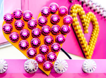 entertainment decoration lamp - closeup - photoの写真素材