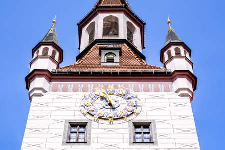 the old city hall of munich - bavaria - germanyの写真素材