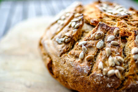 typical german bread - close up - photoの写真素材