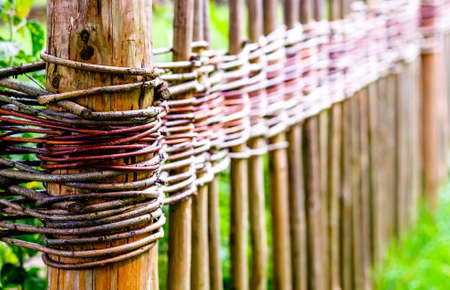 old fenceの写真素材