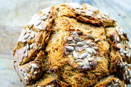 typical german bread - close up - photo