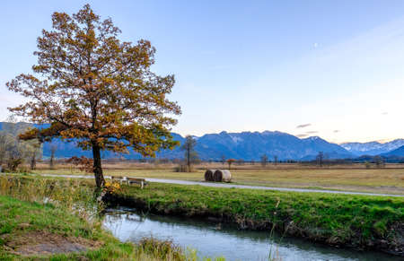 landscape murnauer moos - bavaria - germany