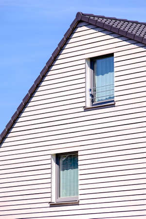 part of a modern plattenbauの写真素材