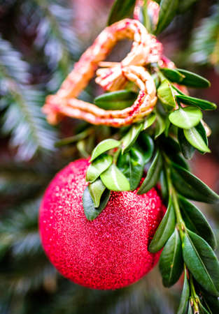 old fashioned christmas decoration - photoの写真素材