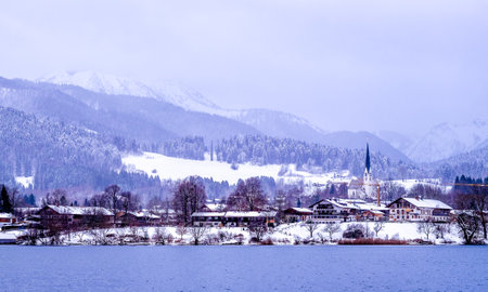 tegernsee lake in bavaria - germany - photo