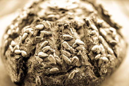 typical german bread - close up - photo