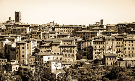 typical old town in italyの写真素材
