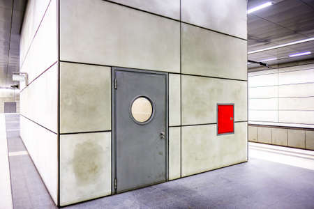 corridor at a building - photo