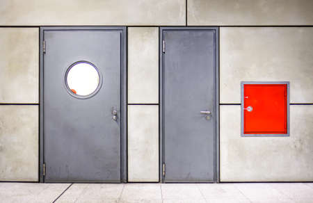 corridor at a building - photoの写真素材