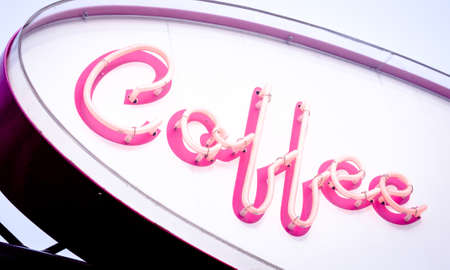 old cafe sign at a sidewalk cafe in berlin