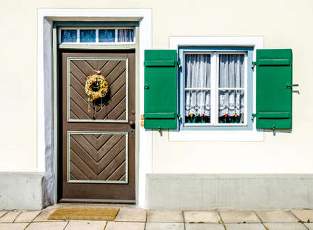 old entrance at a historic building